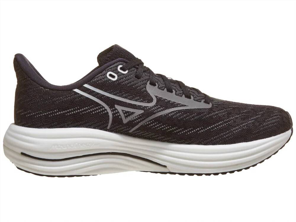 NEW MIZUNO men's wave rider 29 running shoes - wide in black sand